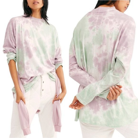 We The Free Tops - We the Free Tie-Dye Long Sleeve Tee